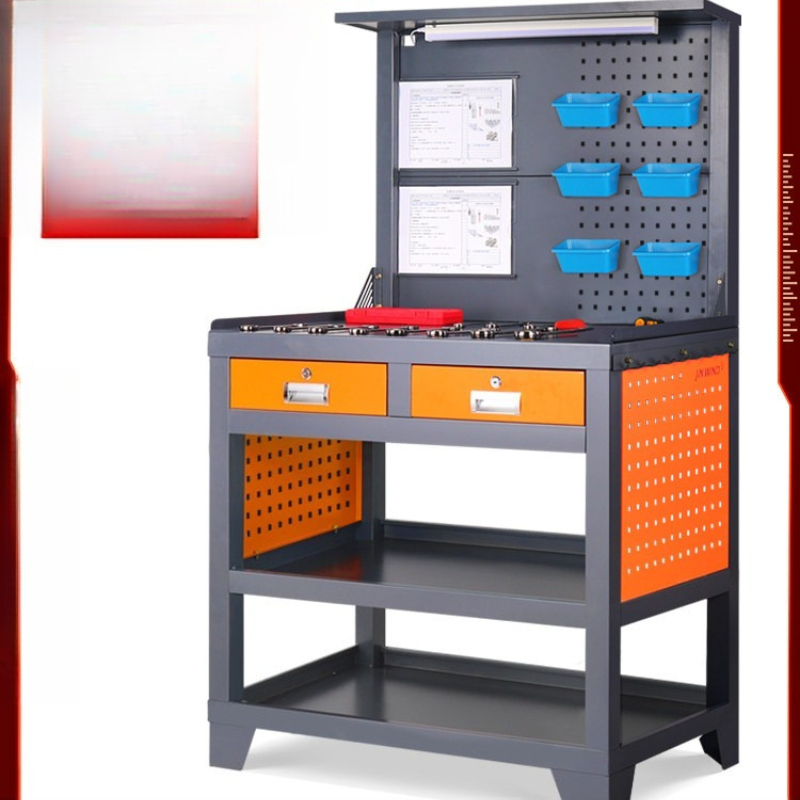 Workshop Tools Steam - Wytrzymały stół warsztatowy dla monteurów, oświetlenie