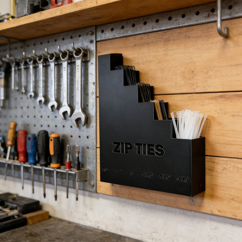 Workshop Tools Used - 1 szt. Ścienny, wytrzymały wieszak na
