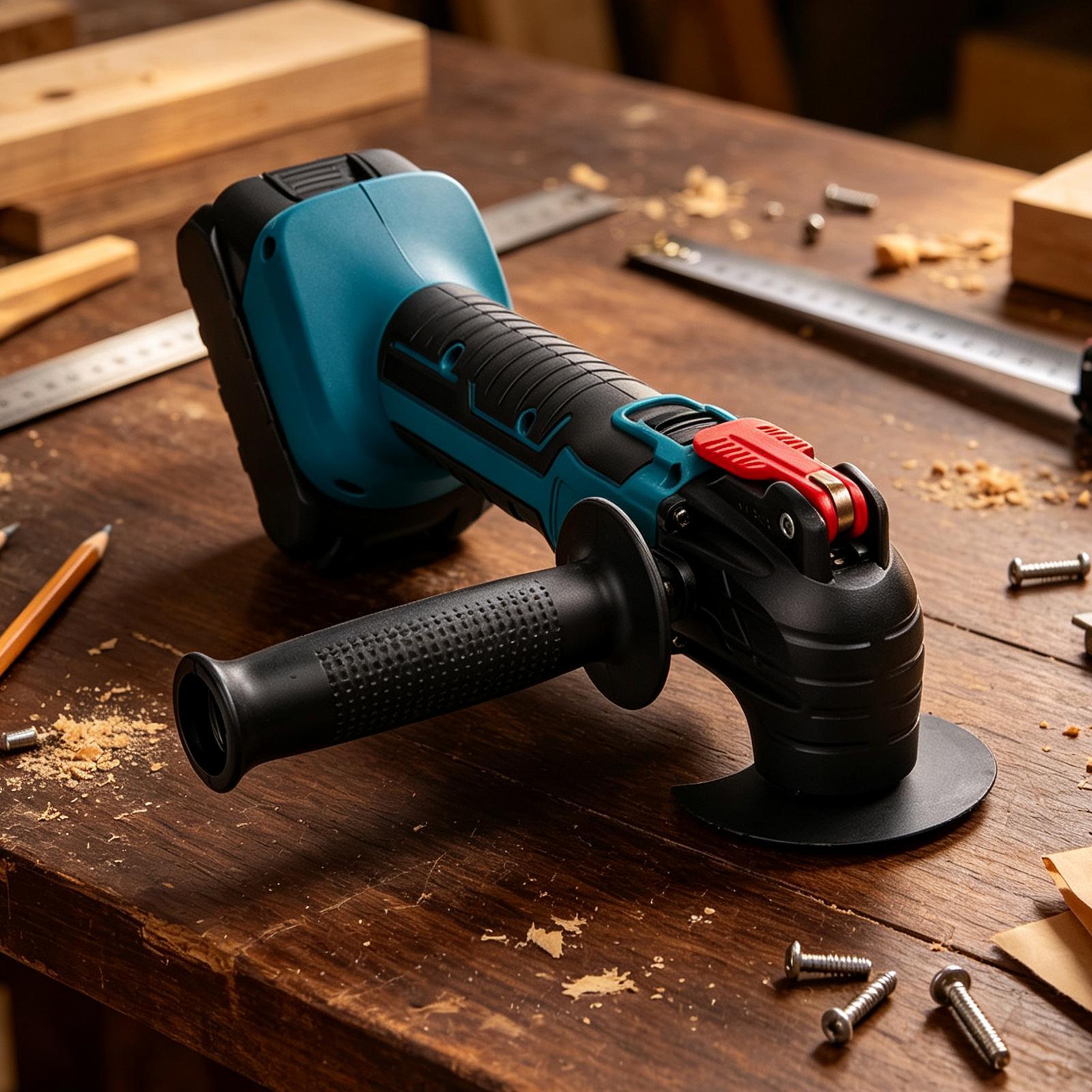 Tools For Woodworking Workshop - Szlifierka kątowa akumulatorowa, oscylacyjna, narzędzie do