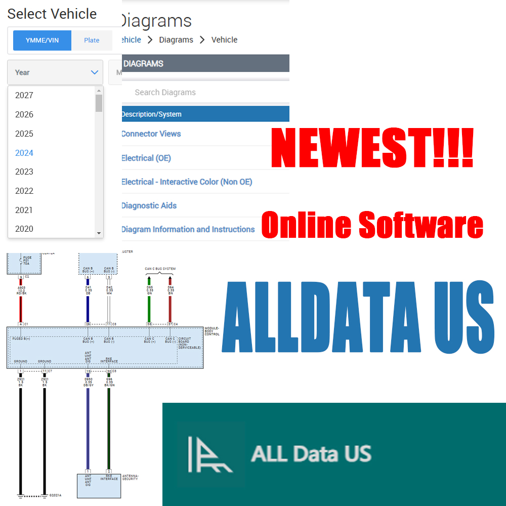 2026 Alldata US Pełna Wersja O – Workshop Tools Diagram recenzja i cena