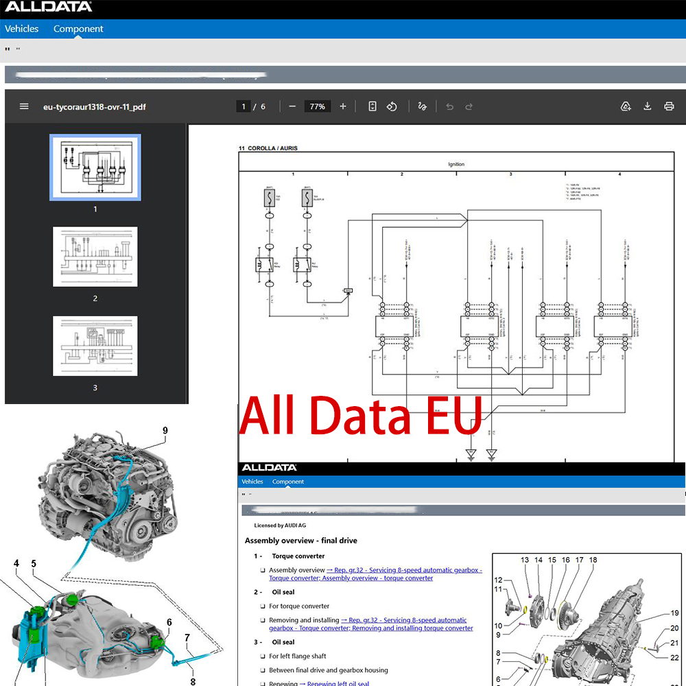 2026 Alldata Repair Software P – Workshop Tools Diagram recenzja i cena