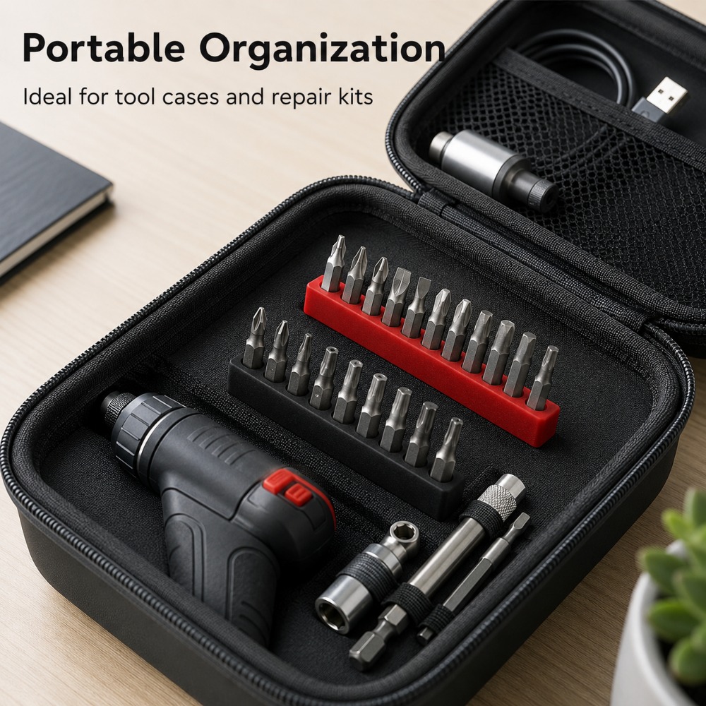 Pojemniki na bity do wkrętarek – Workshop Tools Used recenzja i cena