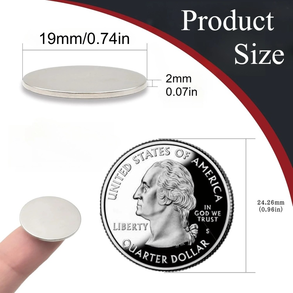 Magnes okrągły 19x2mm, magnes  – Workshop Tools Used recenzja i cena