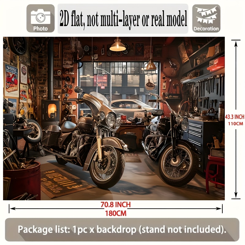 Gobelin Motocyklowy Klasyczne  – Workshop Tools Hanging recenzja i cena