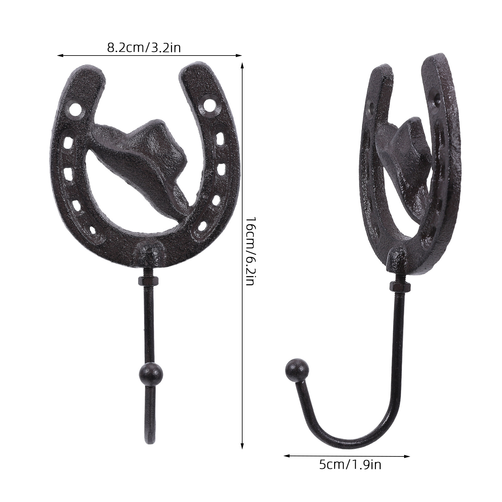 Solidne żelazne haczyki z moco – Workshop Tools Hanging recenzja i cena