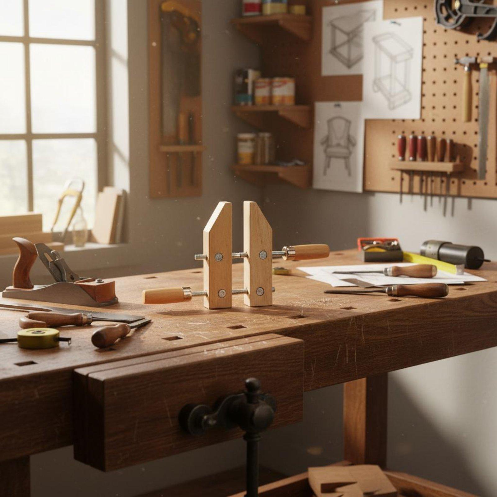 Uniwersalny regulowany zacisk  – Tools For Woodworking Workshop recenzja i cena