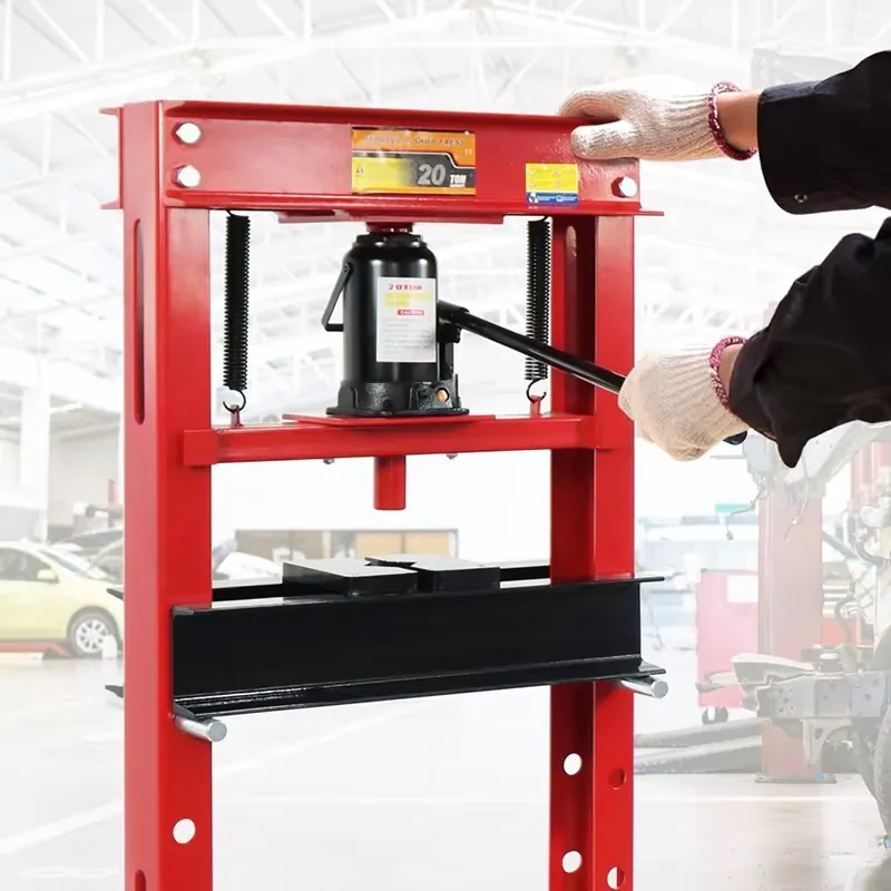 Prasa hydrauliczna warsztatowa – Workshop Tools Used recenzja i cena