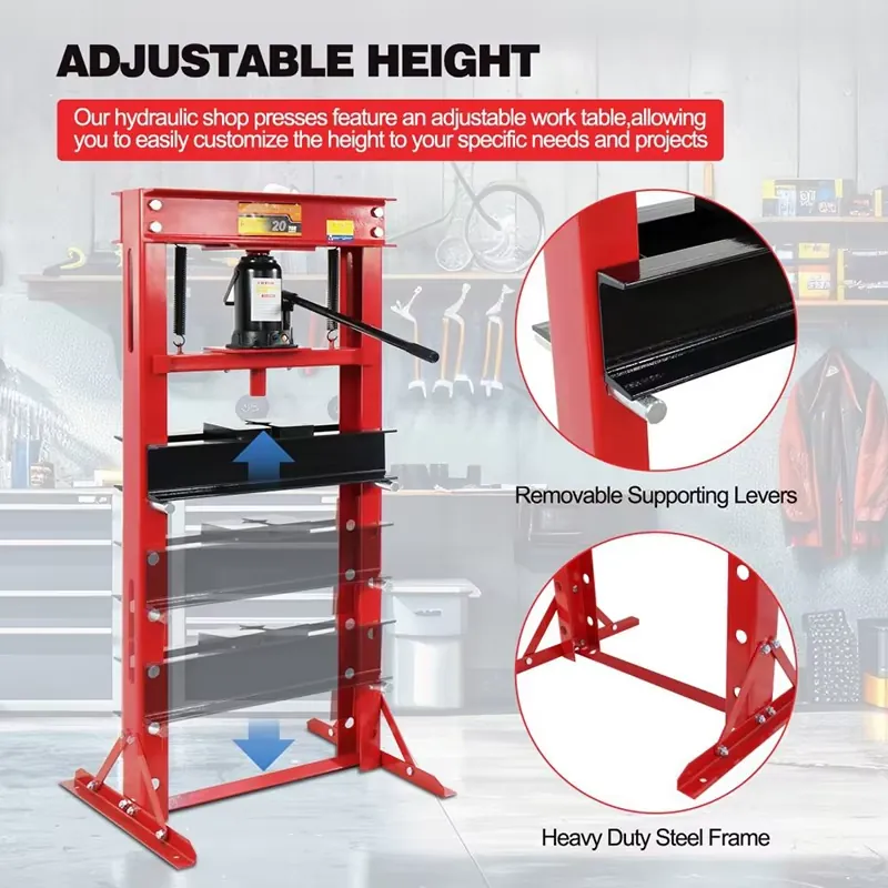 Prasa hydrauliczna warsztatowa – Workshop Tools Used recenzja i cena